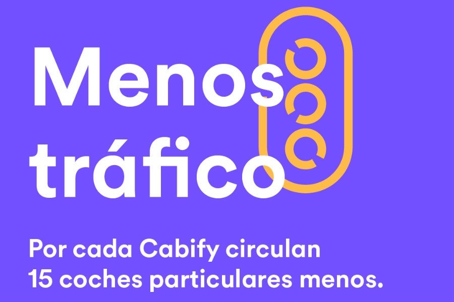Por cada Cabify, hay hasta 14 coches particulares menos circulando