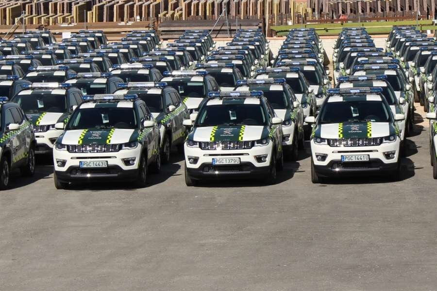 La Guardia Civil ha recibido 140 Jeep Compass