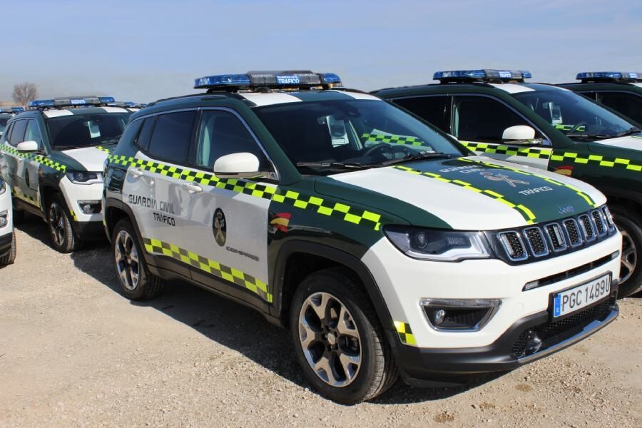 El Jeep Compass será el compañero de servicio de la Guardia Civil de Tráfico