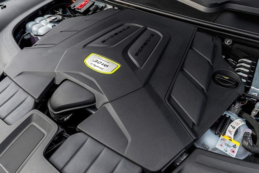 El motor de gasolina del Cayenne híbrido es más potente que el del Panamera híbrido.