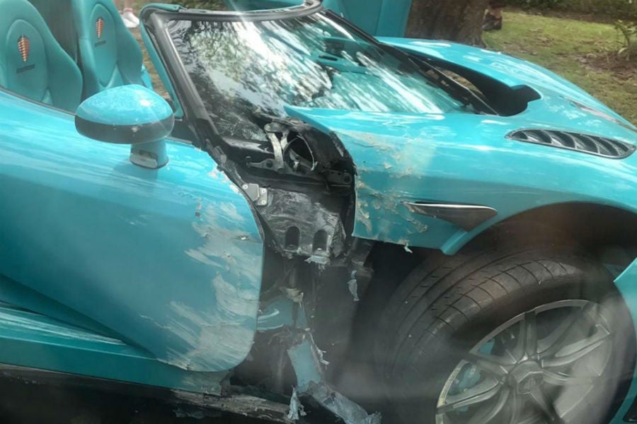 El coche es reparable, pero arreglar los daños será muy caro