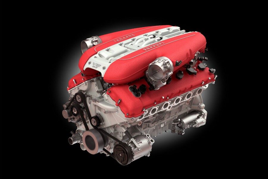 El V12 de 6.5 litros de Ferrai es un unicornio en un mundo de motores electrificados