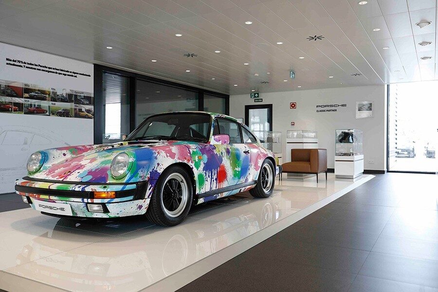 Desde ya hasta noviembre se podrá ver esta exposición en 17 Centros Porsche.