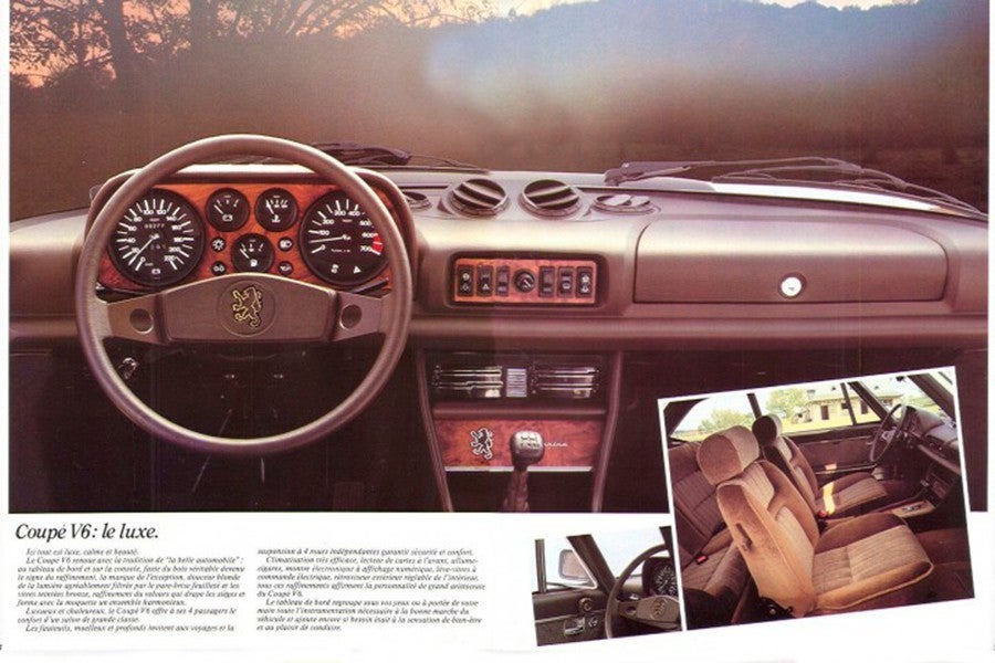 Gracias a la alianza con Renault y Volvo llegó el motor V6 a la gama de Peugeot.