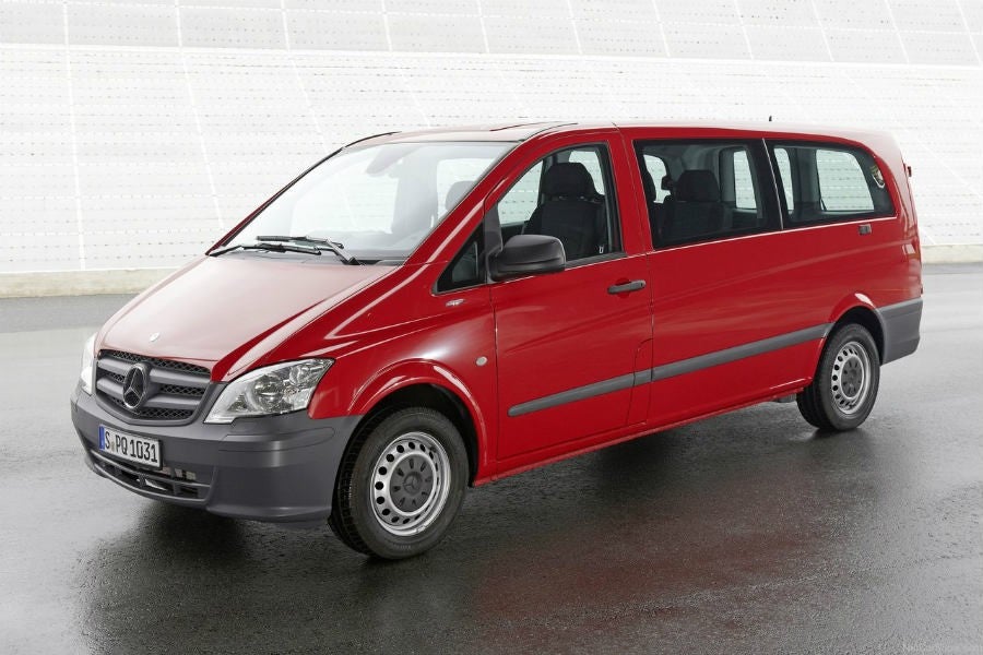 La Mercedes Vito es una gran opción para hacer un viaje con amigos