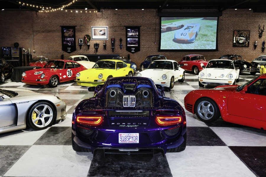 La colección fue reconocida por Porsche