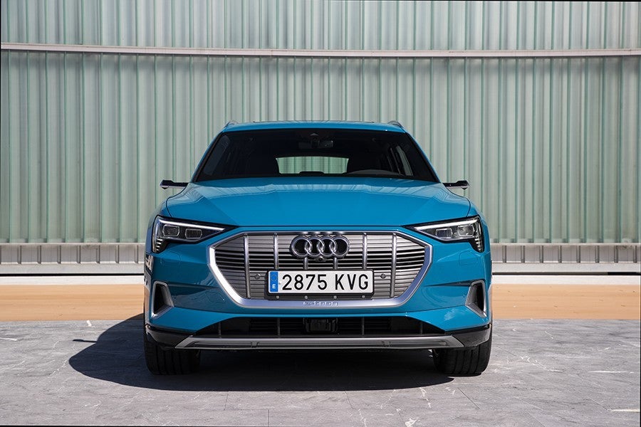 El e-tron tiene una clara imagen de marca.