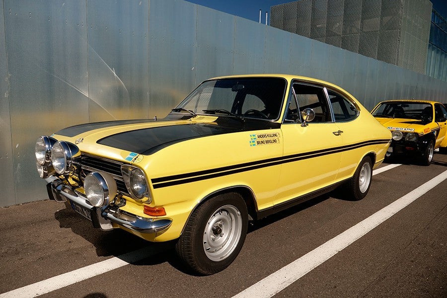 Este Opel Kadett B es de 1972.