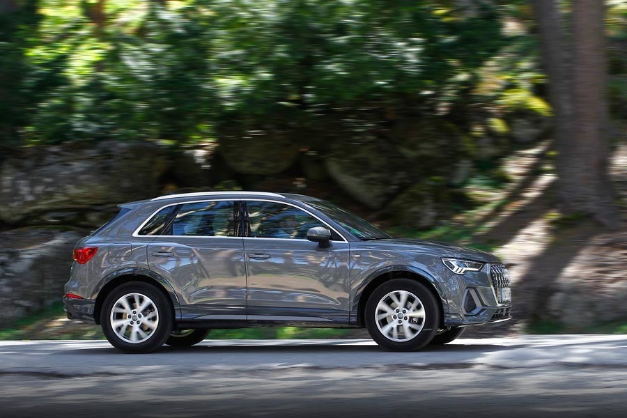 Imágenes dinámicas del Audi Q3.
