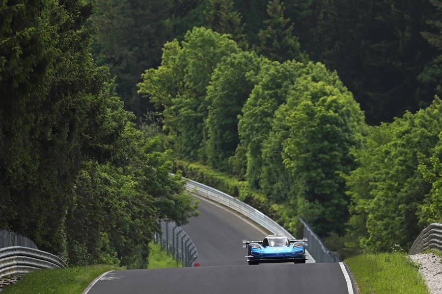 Volkswagen ID.R en Nürburgring.