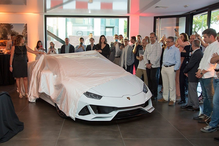 Parece que los tiempos invitan al optimismo para Lamborghini en España.
