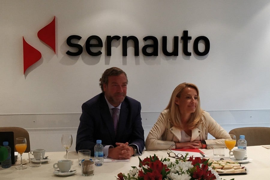 José Portilla y María Helena Antolin, Director General y Presidenta de SERNAUTO