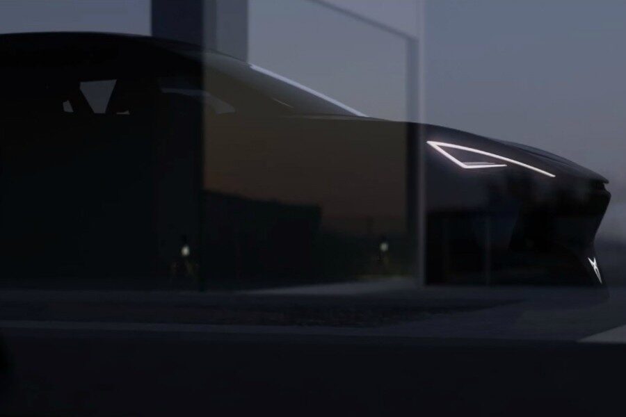 Los primeros detalles del prototipo de carretera 100% eléctrico muestran el logotipo de Cupra retroiluminado.