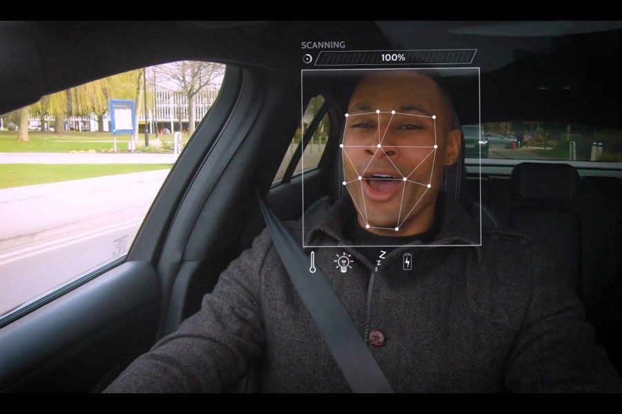 Los coches antiestrés Jaguar-Land Rover llevarán un sistema que se adapta a las expresiones faciales del conductor.