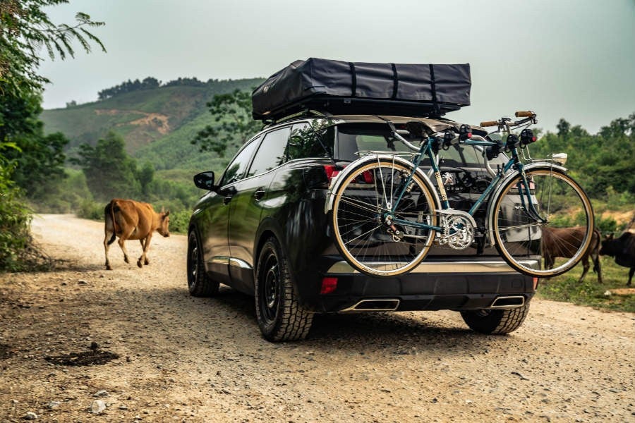 El «one-off» del Peugeot 3008 tiene el equipamiento de un todoterreno, pero con el modelo de serie de un compacto.