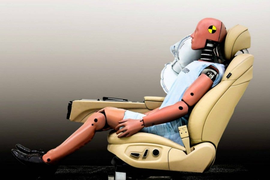 El airbag central de Hyundai y Kia tiene, aproximadamente, 500 gr menos que los productos de la competencia.