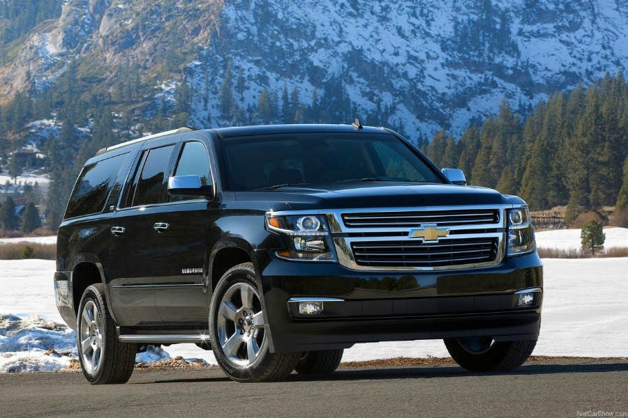 El Chevrolet Suburban es uno de los SUV más vendidos en EEUU.