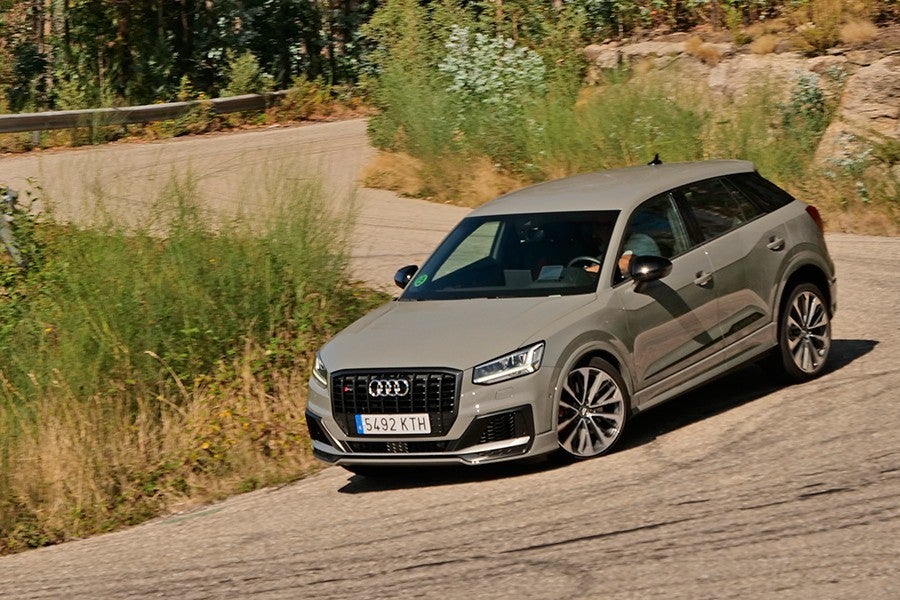 El Audi SQ2 está completamente dominado por los controles electrónicos.