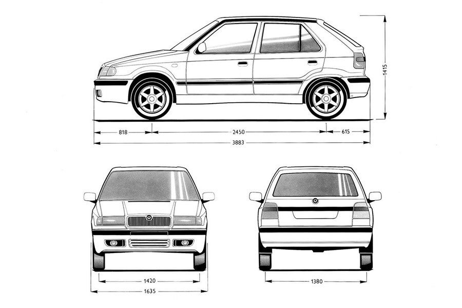 Skoda supo sacar mucho partido de unas dimensiones muy compactas.