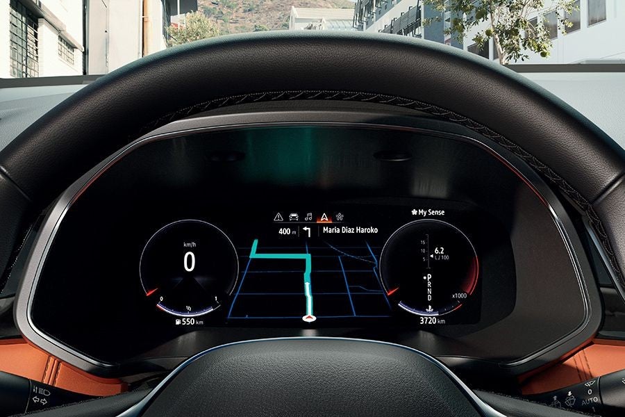 El cuadro de instrumentos digital es una de las grandes novedades del equipamiento del Renault Captur 2020.