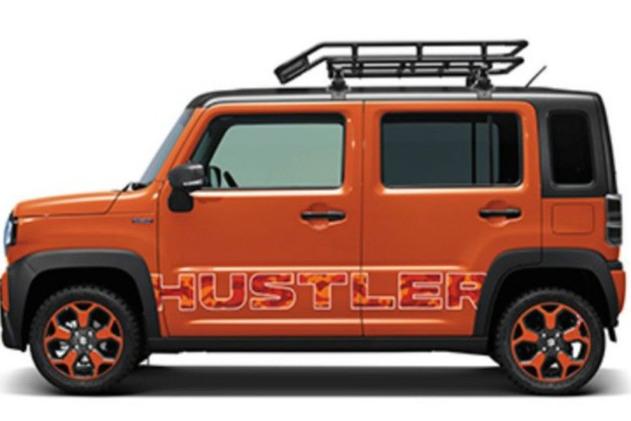La segunda versión del Suzuki Hustler está preparada para resultar aún más atractiva para los aventureros.