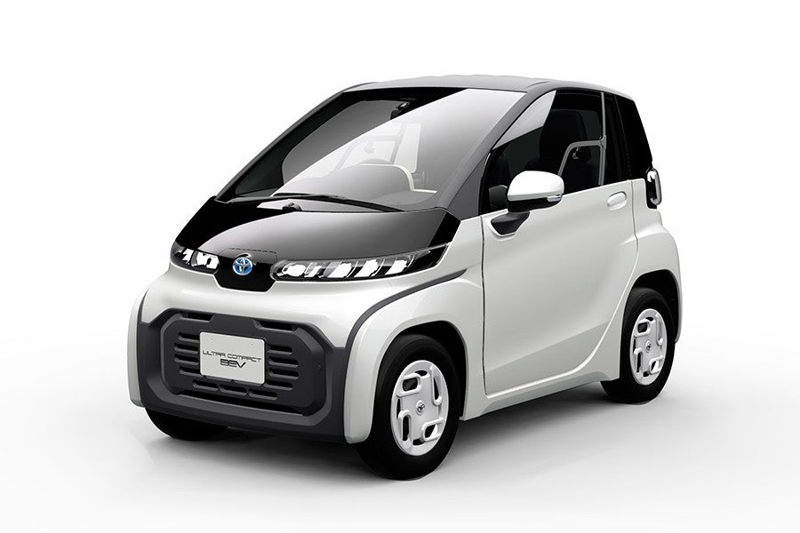 El Toyota Ultra Compact tiene 100 km de autonomía.