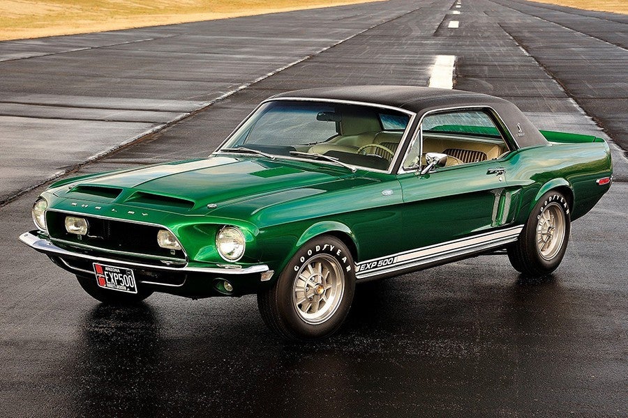 El renacer del Shelby Mustang GT 500 Green Hornet de 1968