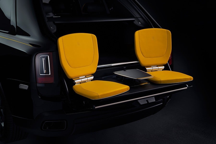 El Cullinan Black Badge es muy personalizable.