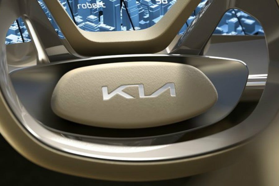 El concepto «Imagine by Kia» fue el primero en mostrar un nuevo logo de Kia completamente renovado.