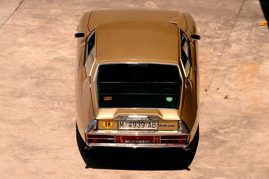 La aerodinámica del SM era la mejor del mercado en 1970.