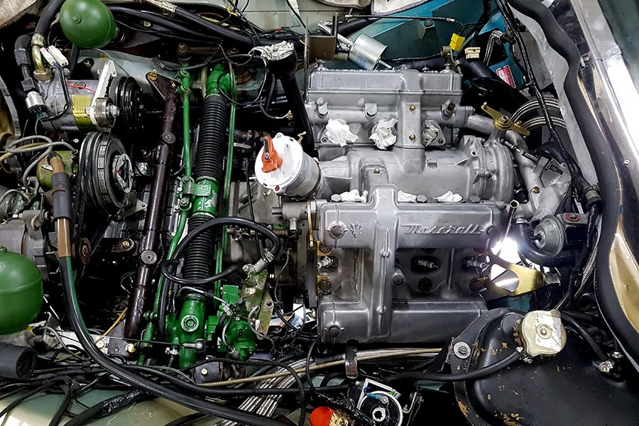 El motor Maserati del Citroën SM nunca pretendió ser un V8.
