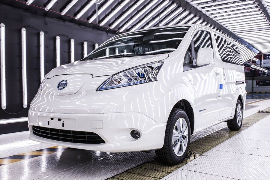 Nissan finalizó 2019 con 13.100 furgonetas e-NV200 producidas