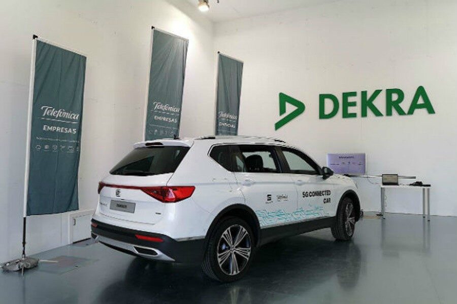Los coches de Seat han participado en las pruebas de conducción conectada del laboratorio de I+D en Málaga.