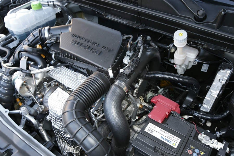 Suzuki S-Cross Mild Hybrid motor.