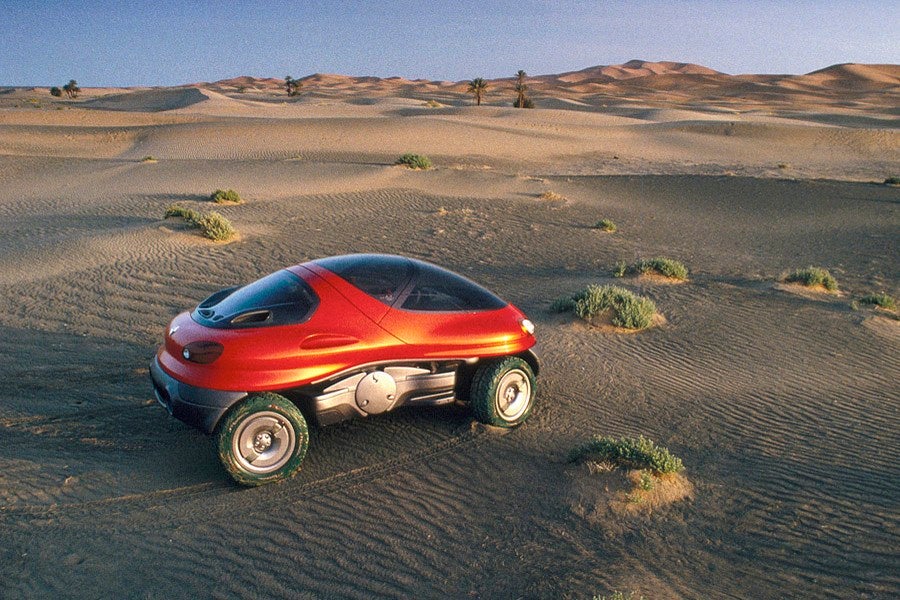 Primer concept-car de Renault creado con técnicas de modelado digital.
