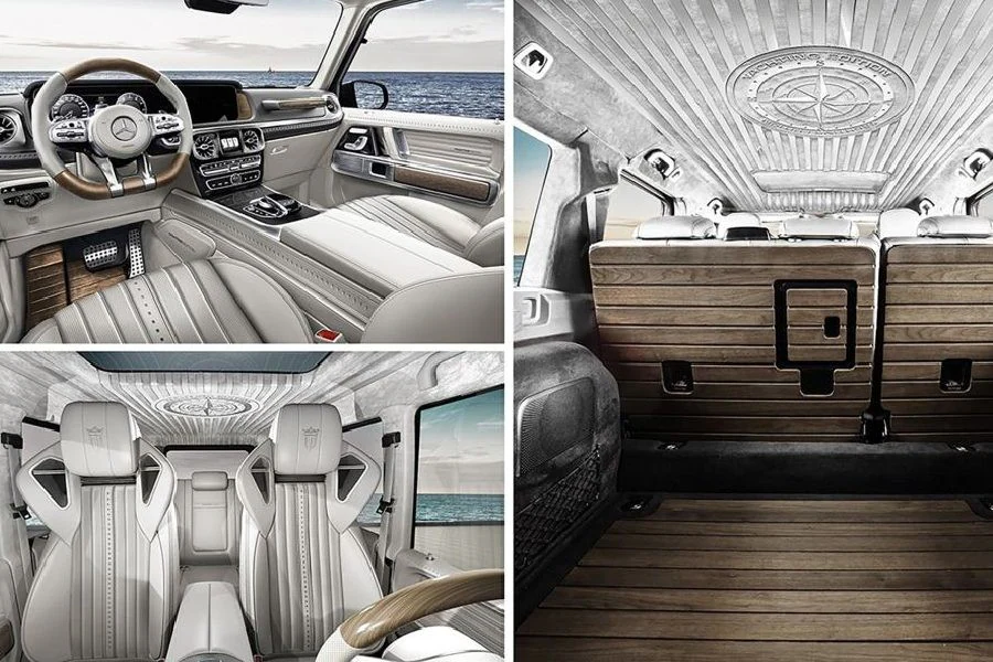 yacht blue interior g63