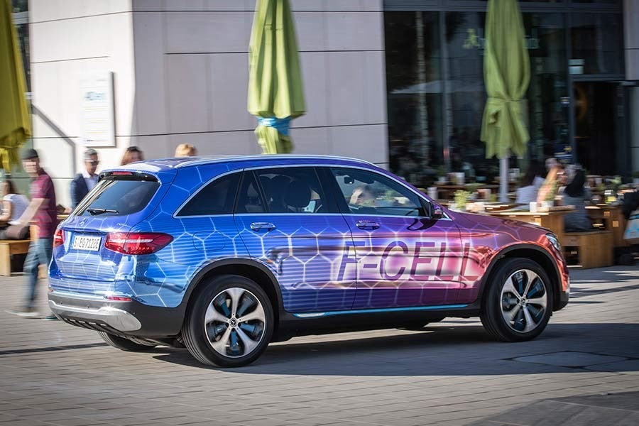 El GLC fue el modelo escogido por Mercedes para implementar la propulsión por hidrógeno.