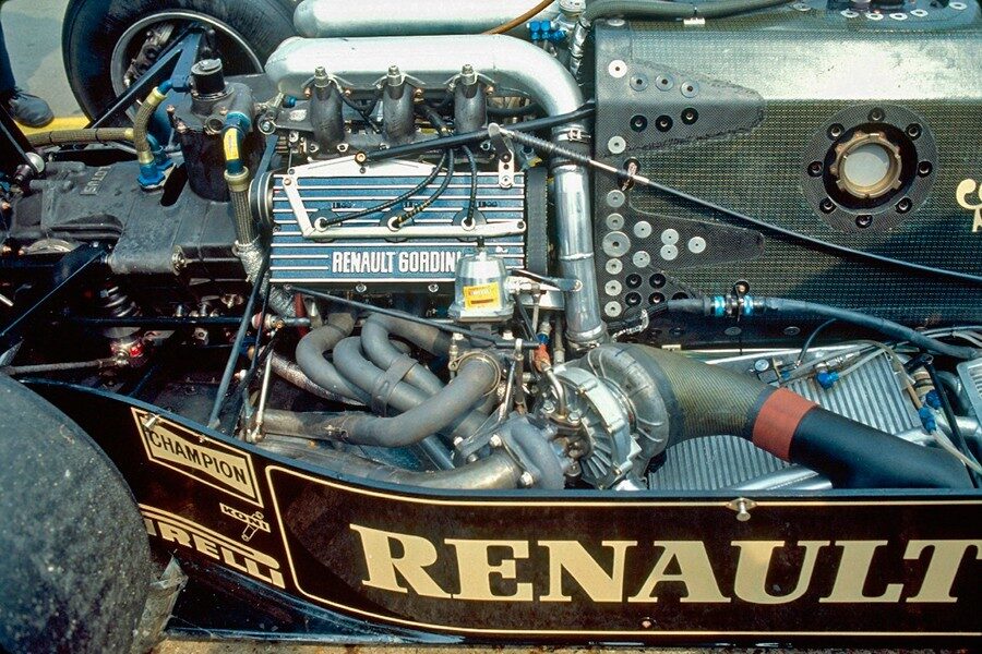 El motor V6 Turbo de Renault revolucionó la Fórmula 1.