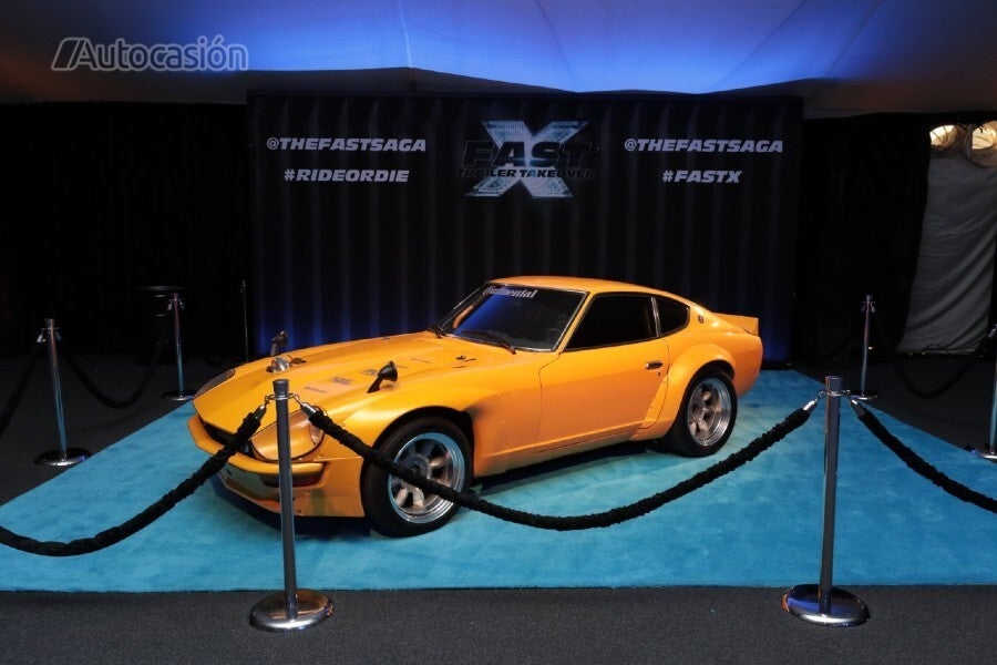 The Datsun 240Z puts the classic Japanese accent.