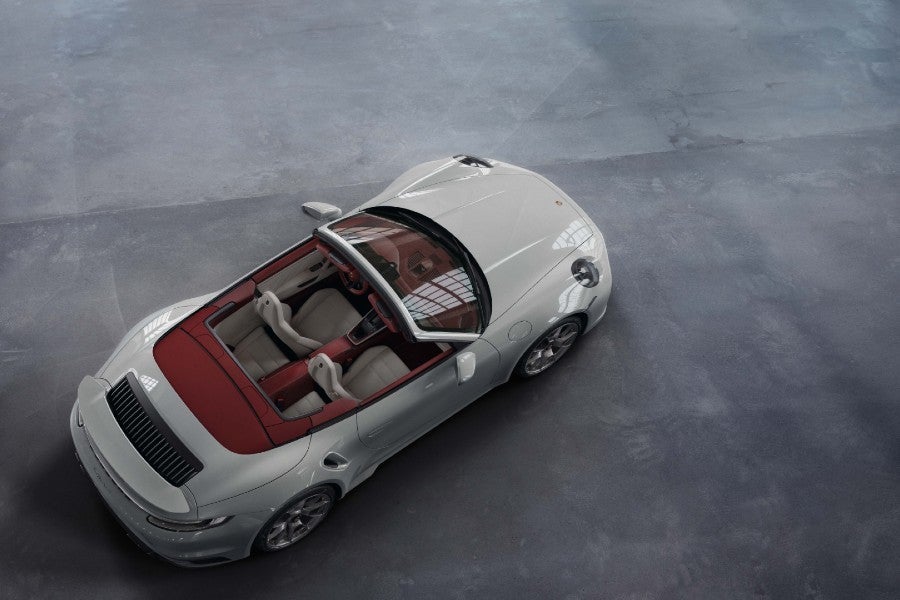 Nuevo interior de cuero en dos tonos para el Porsche 911