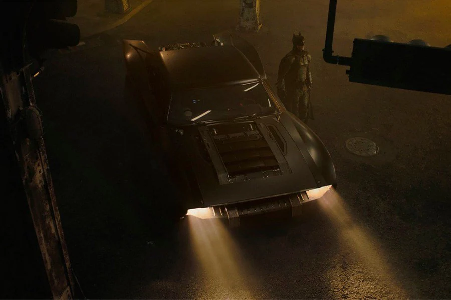 Esta es la primera imagen del Batmóvil que estará presente en la película que se estrenará en 2021.