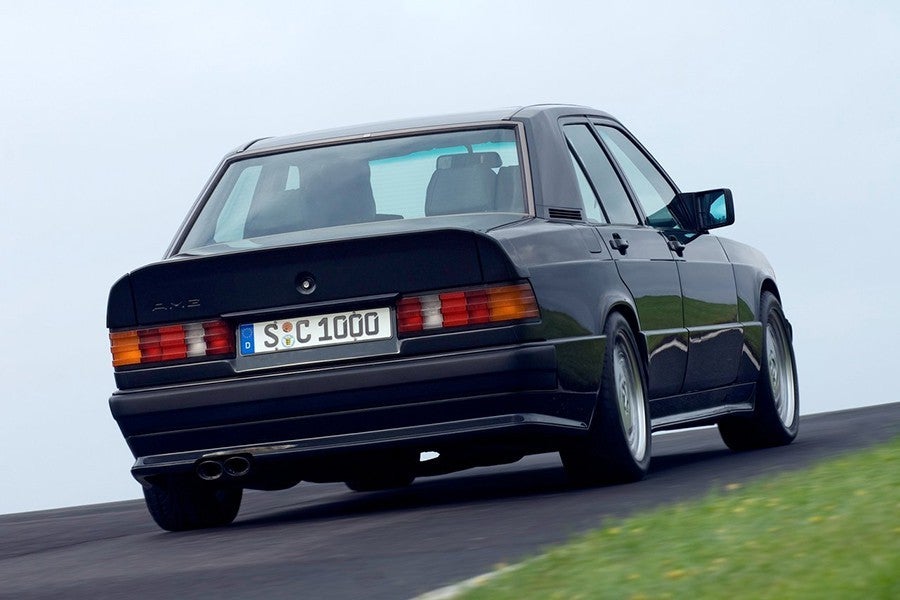 AMG hizo su propia versión «atómica» del 190, pero sin la estrella.