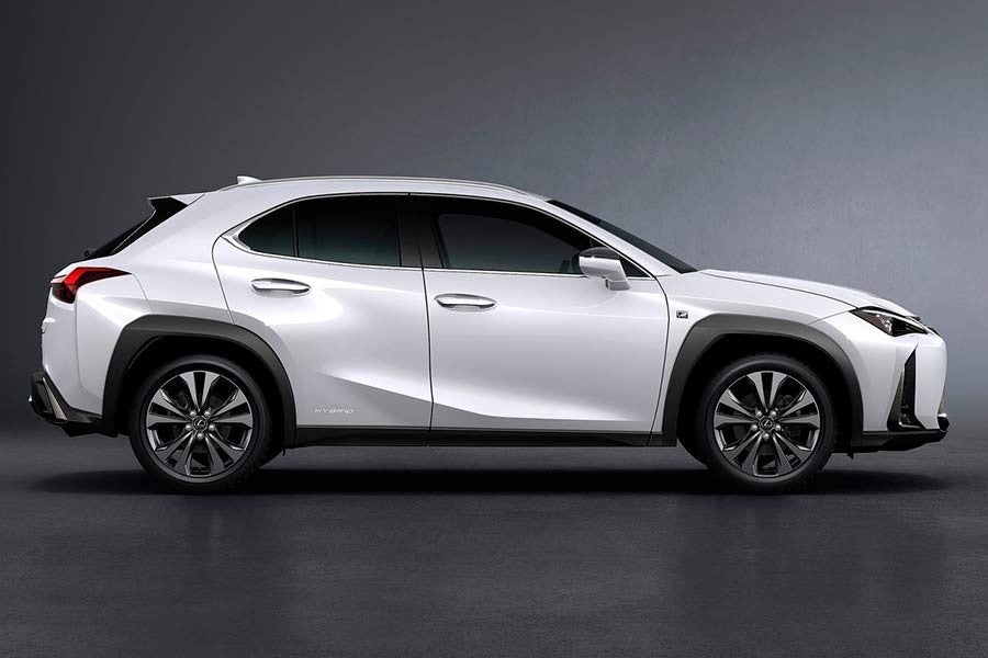 El Lexus UX cuenta con una silueta inconfundible.