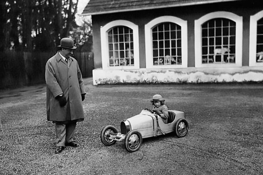 El coche que Ettore Bugatti fabricó para su hijo