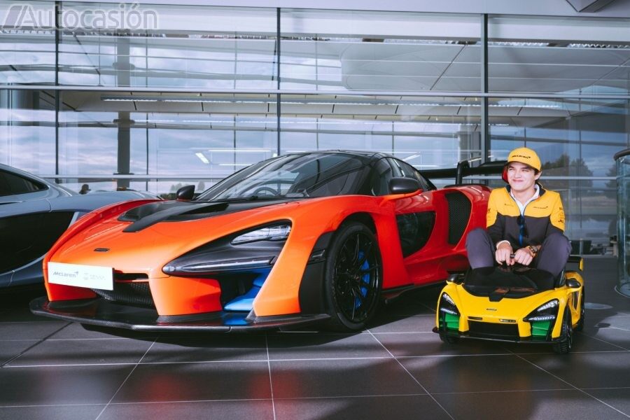 McLaren Senna de juguete