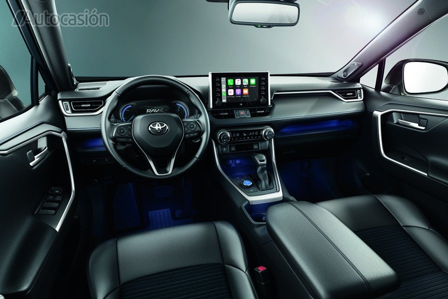El interior se mantiene invariable.