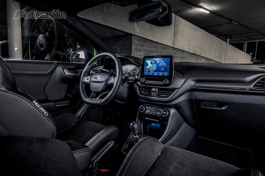 El equipamiento del Ford Puma ST es muy completo.