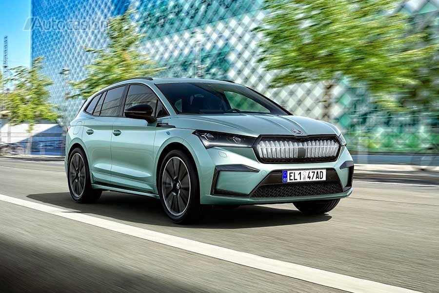 Skoda Enyaq es uno de los coches mejor valorados por los internautas.
