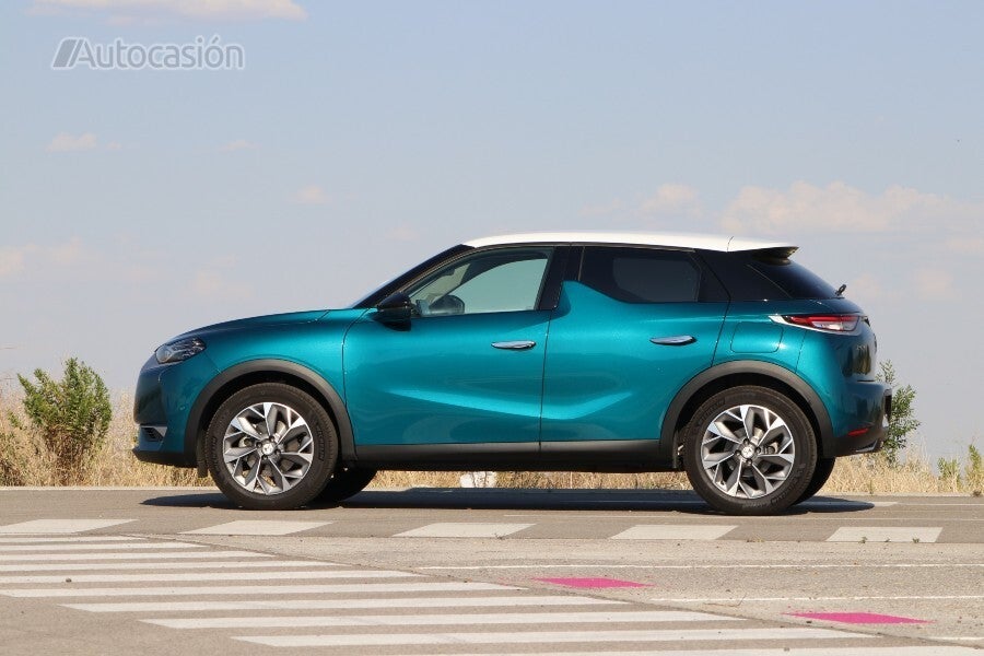 DS3 Crossback E-Tense exterior.