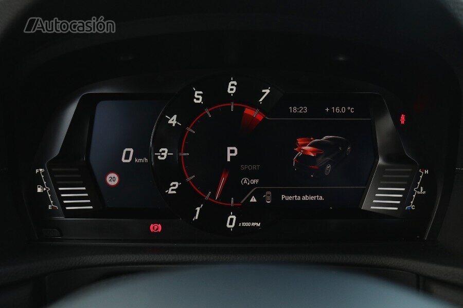 Prueba del Toyota GR Supra A90 Edition interior